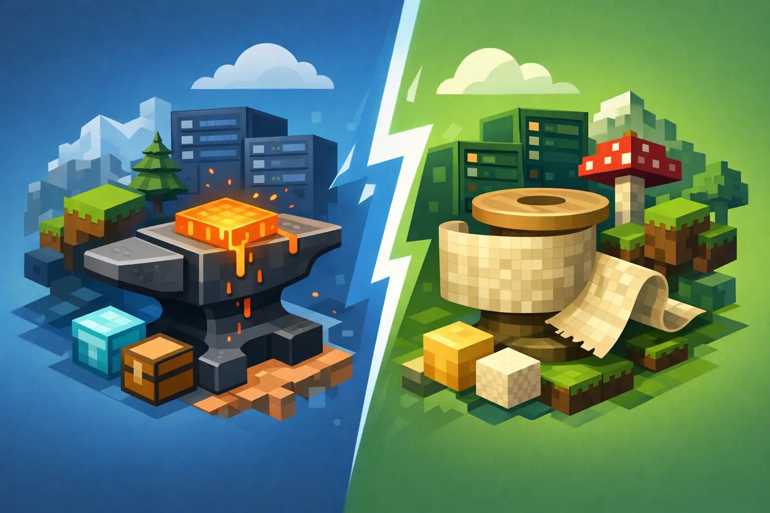 Forge vs Fabric Hosting