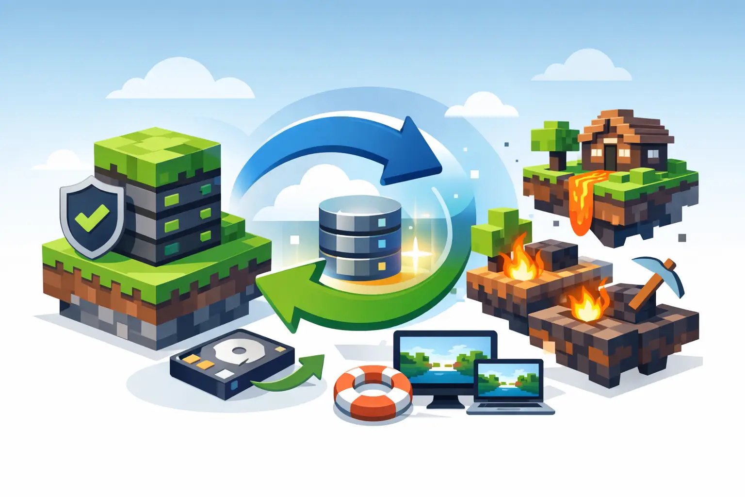Minecraft Server Backup and Restore: A Guide for Real Emergencies
