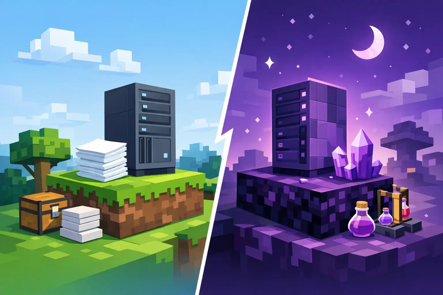 Paper vs Purpur: Which Server Jar Fits Your SMP?