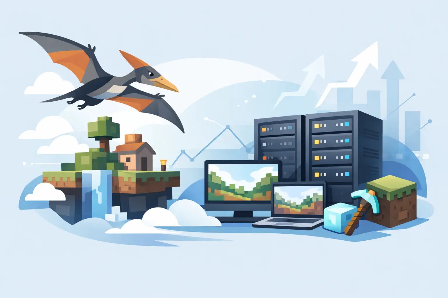 Хостинг Minecraft на панели Pterodactyl