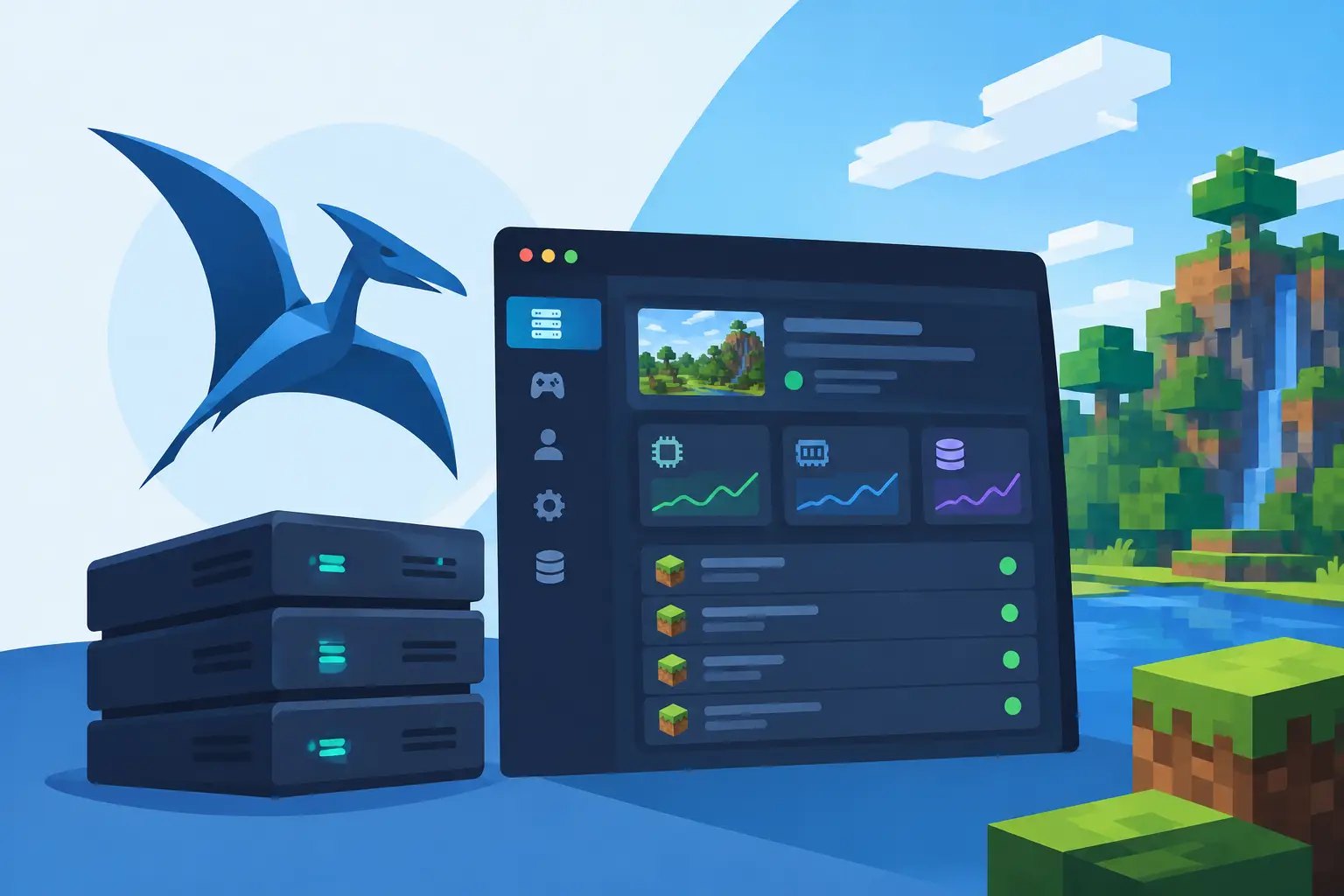 Pterodactyl Panel Review for Minecraft: Files, Startup, Backups and Permissions