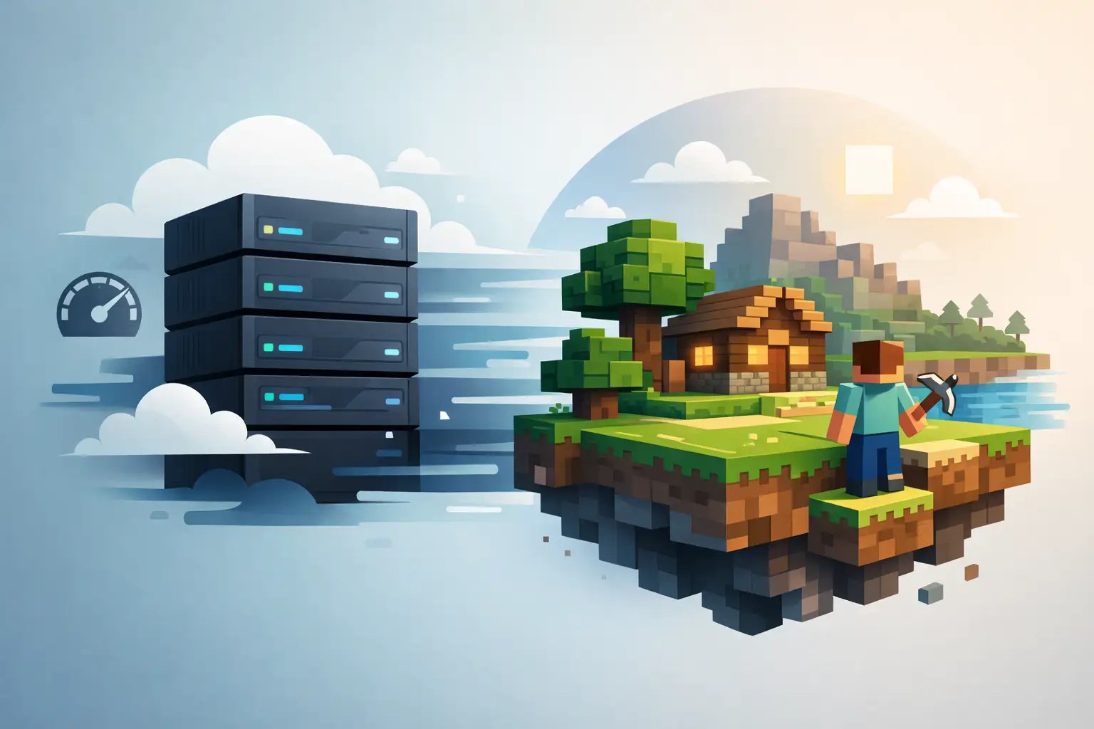 Хостинг ванильного сервера Minecraft