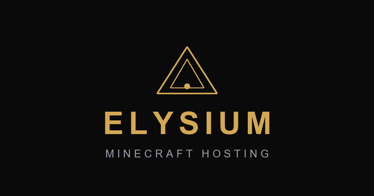 Minecraft Server Hosting — Ryzen, NVMe, DDoS | Elysium